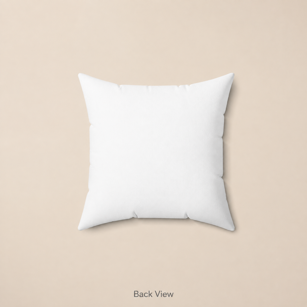 Give it to God and Go to Sleep Square Pillow | Christian Inspirational Decorative Pillow