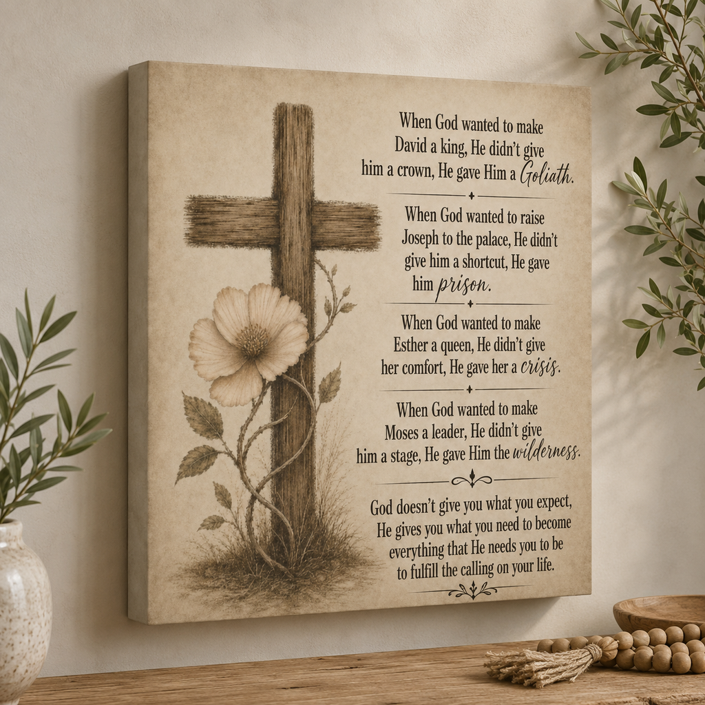 Fulfill the Calling of Your Life encouragement canvas Matte Canvas Stretched