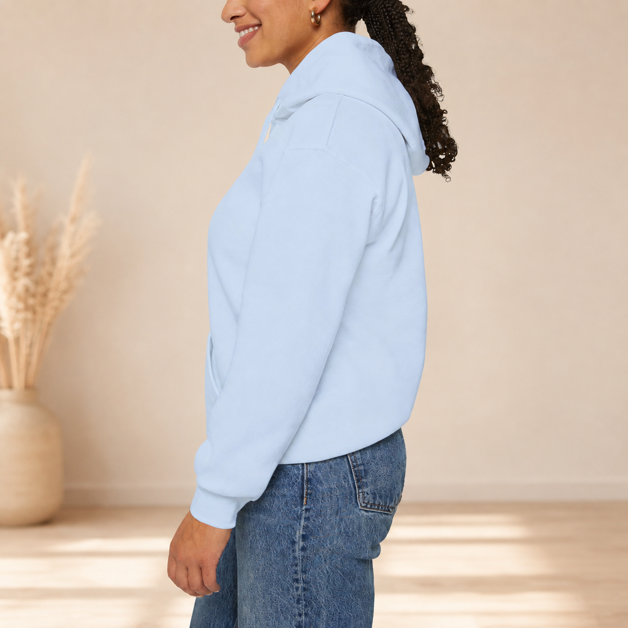 Walk By Faith Floral Cross Hoodie — Christian Faith Sweatshirt