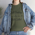 Still Beating Still Called T-Shirt | Christian Heartbeat Cross Design