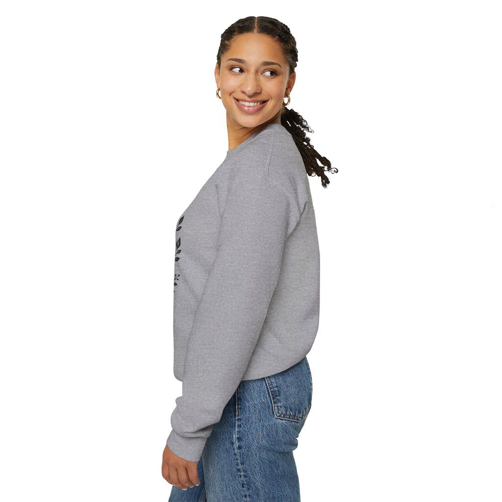 Dont Worry About Tomorrow God Is Already There Crewneck Sweatshirt | Faith Christian Scripture