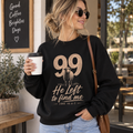 Comfort and Faith Combined: Christian Sweatshirt for Women | Luke 15:4-7